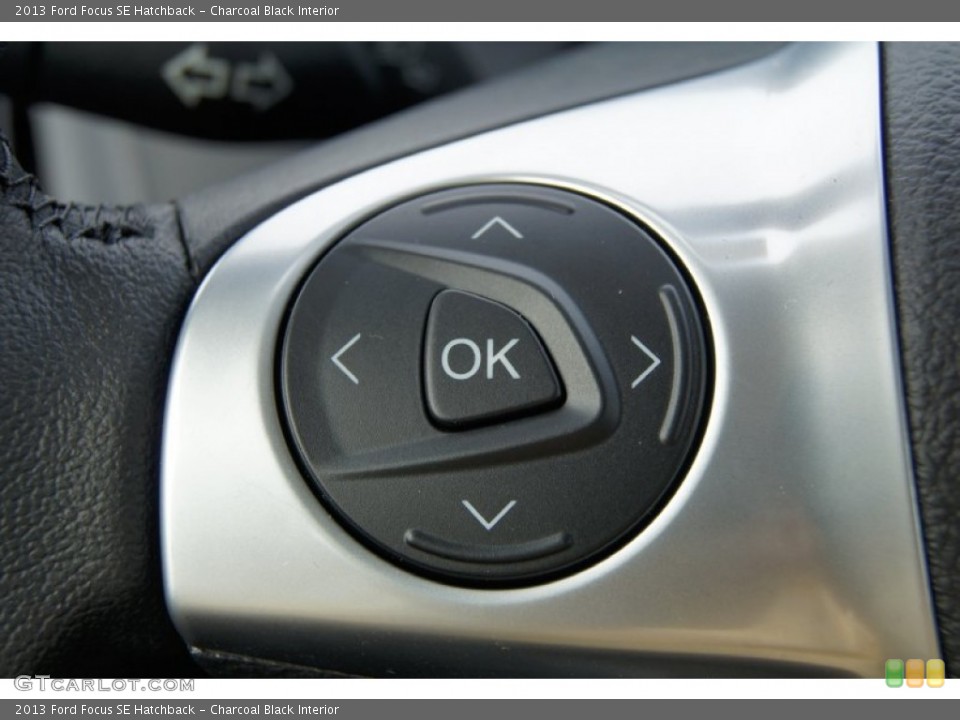 Charcoal Black Interior Controls for the 2013 Ford Focus SE Hatchback #72821436