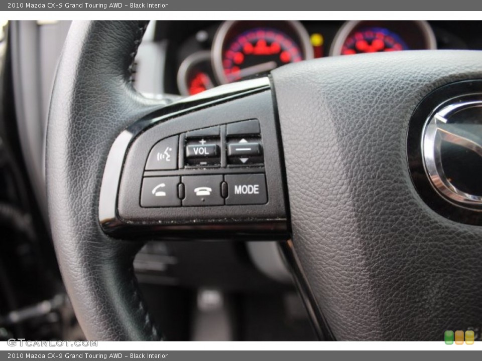 Black Interior Controls for the 2010 Mazda CX-9 Grand Touring AWD #72821479