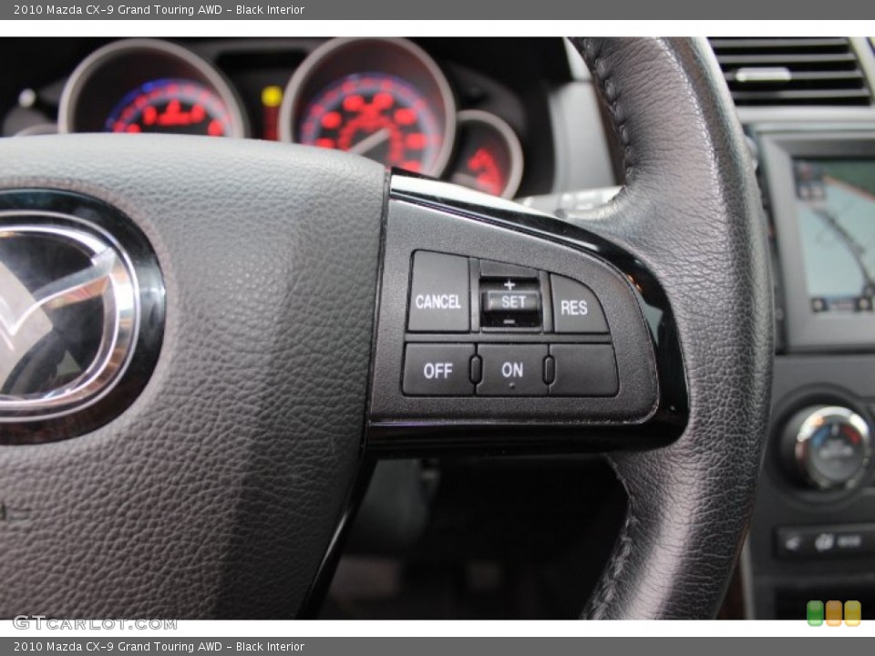 Black Interior Controls for the 2010 Mazda CX-9 Grand Touring AWD #72821488