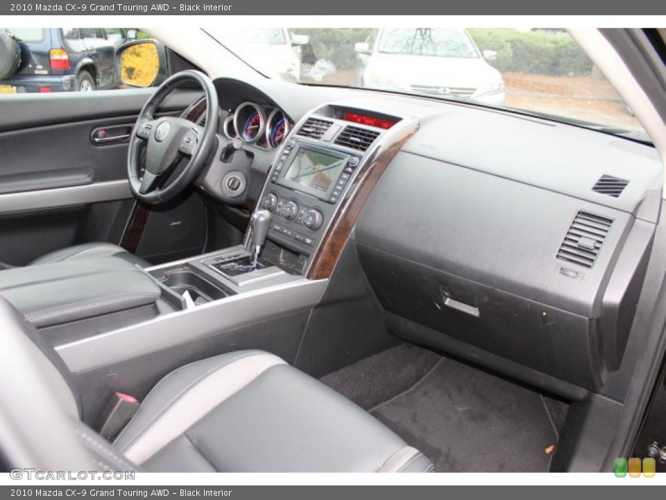 Black Interior Dashboard for the 2010 Mazda CX-9 Grand Touring AWD #72821560