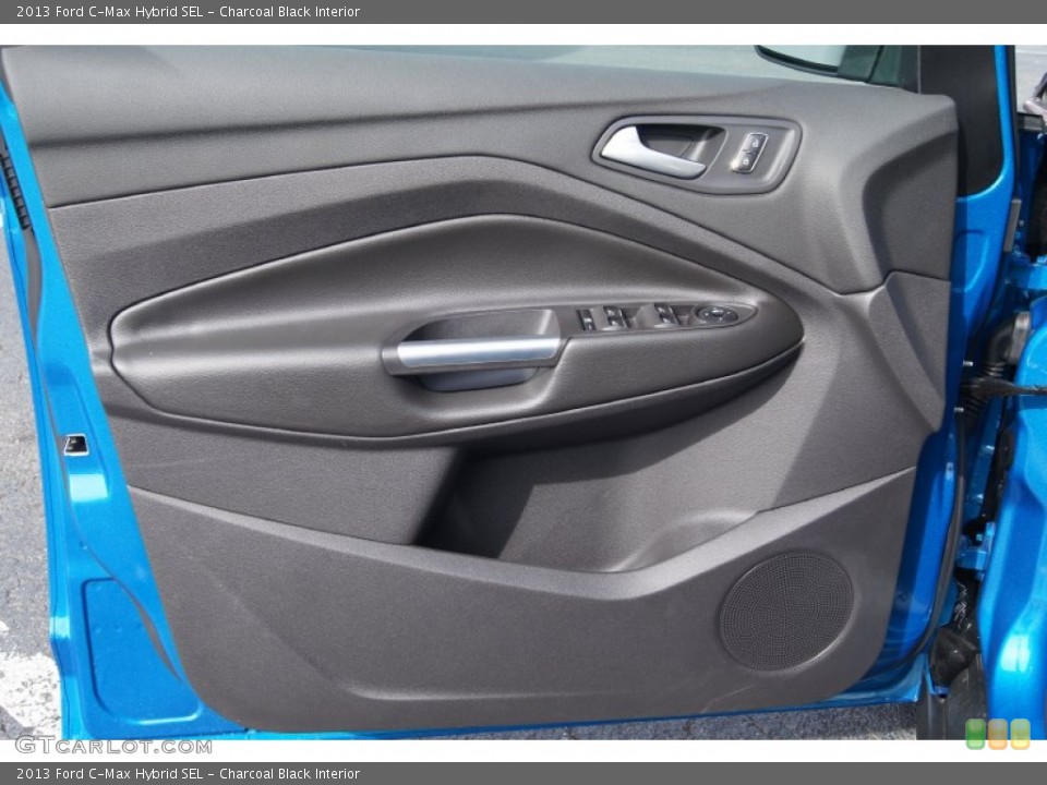 Charcoal Black Interior Door Panel for the 2013 Ford C-Max Hybrid SEL #72821677