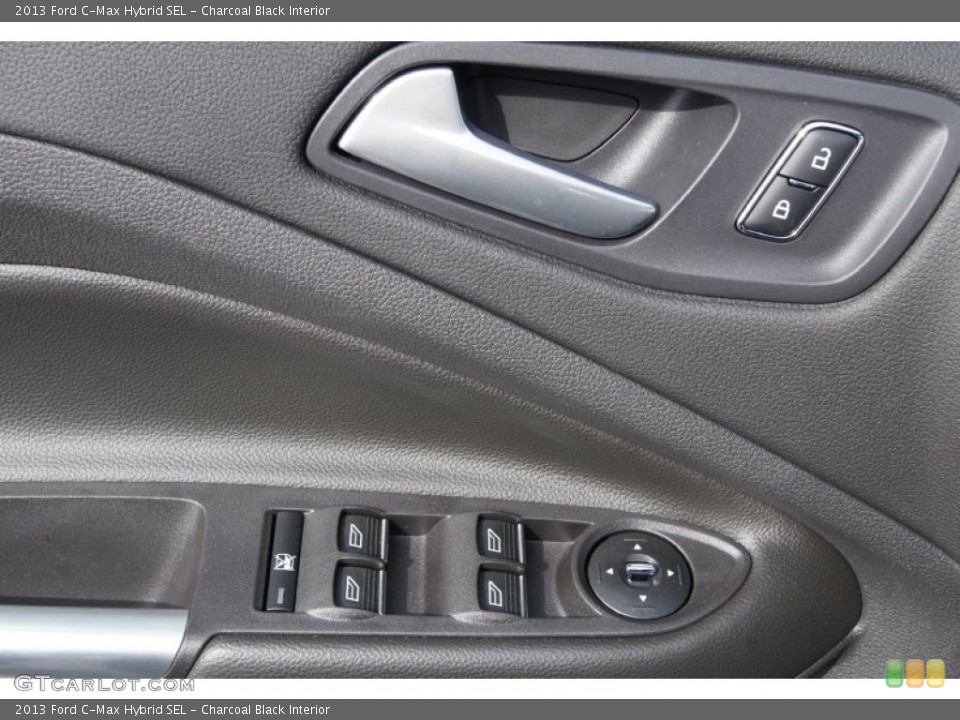 Charcoal Black Interior Door Panel for the 2013 Ford C-Max Hybrid SEL #72821686