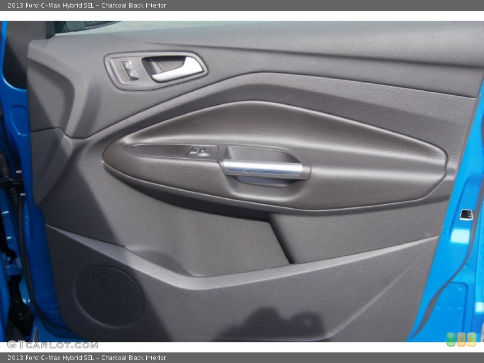 Charcoal Black Interior Door Panel for the 2013 Ford C-Max Hybrid SEL #72821785