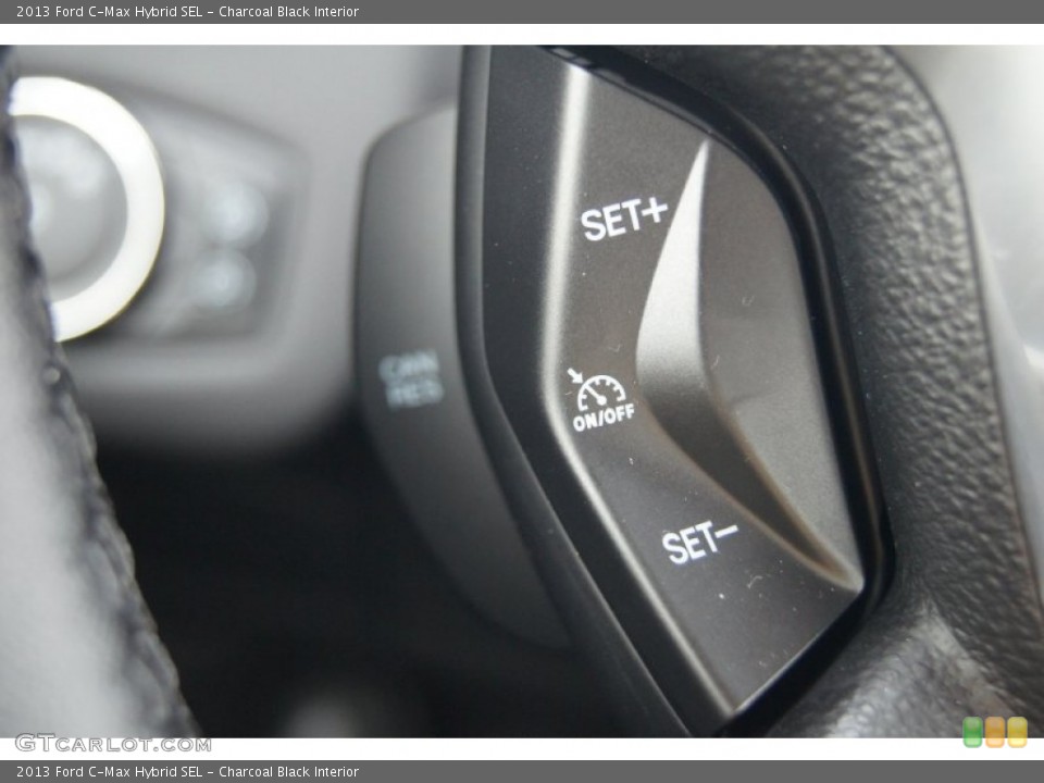 Charcoal Black Interior Controls for the 2013 Ford C-Max Hybrid SEL #72821926