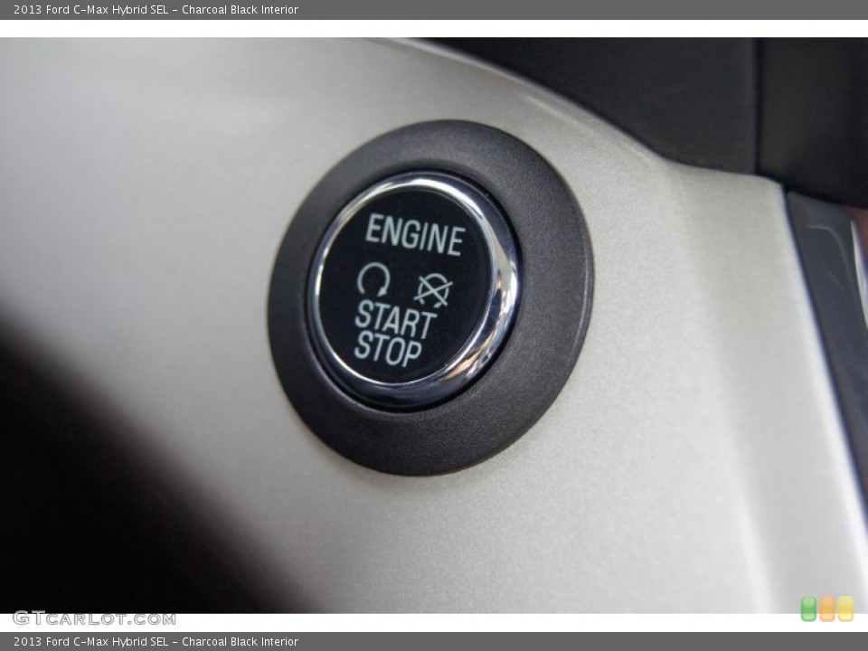Charcoal Black Interior Controls for the 2013 Ford C-Max Hybrid SEL #72821971