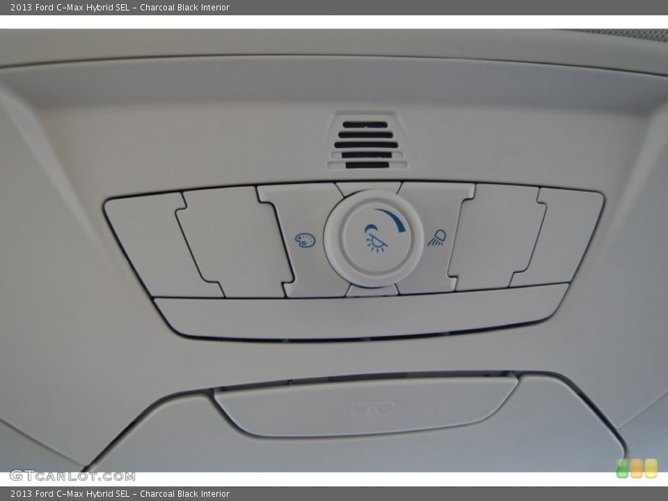 Charcoal Black Interior Controls for the 2013 Ford C-Max Hybrid SEL #72822112