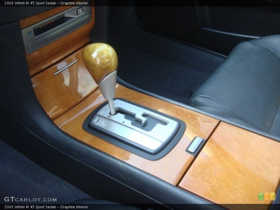 Graphite Interior Transmission for the 2003 Infiniti M 45 Sport Sedan #72823483