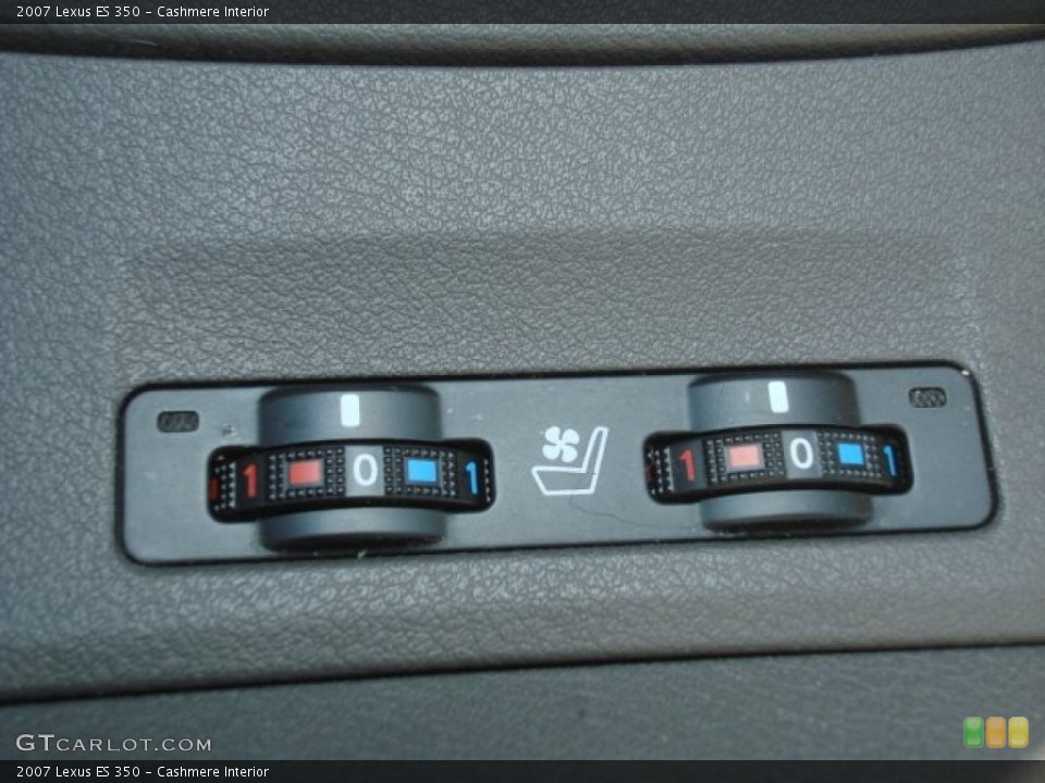 Cashmere Interior Controls for the 2007 Lexus ES 350 #72824410