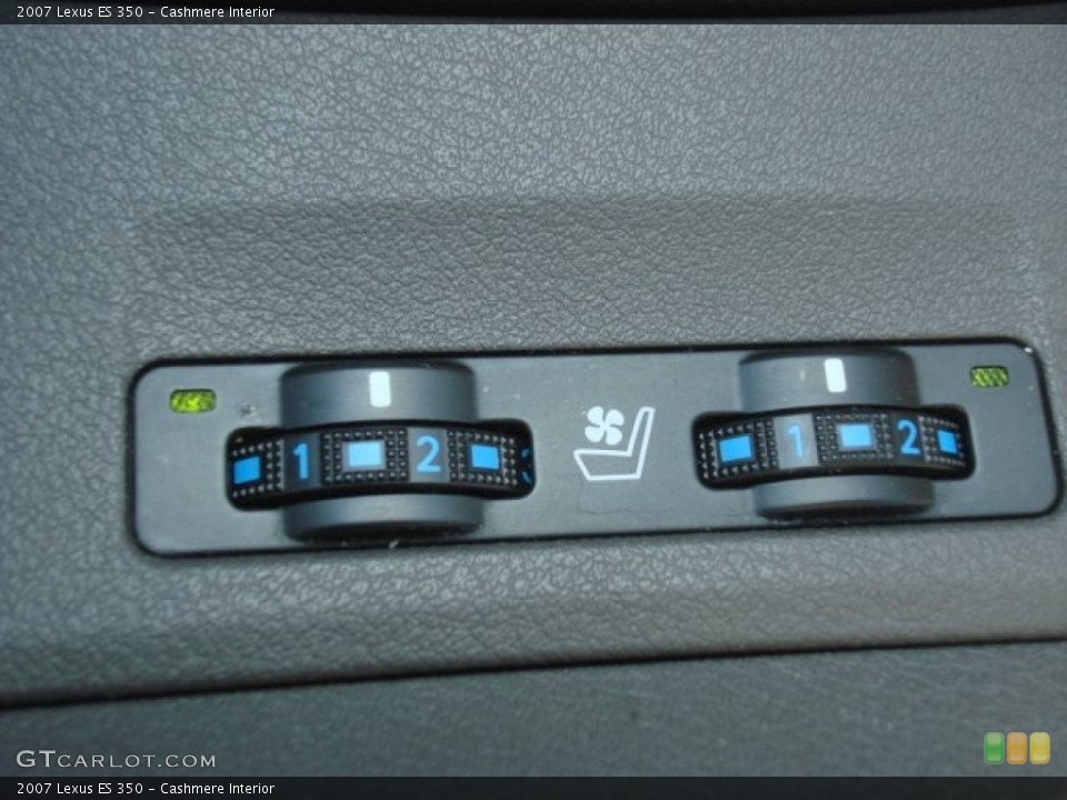 Cashmere Interior Controls for the 2007 Lexus ES 350 #72824419