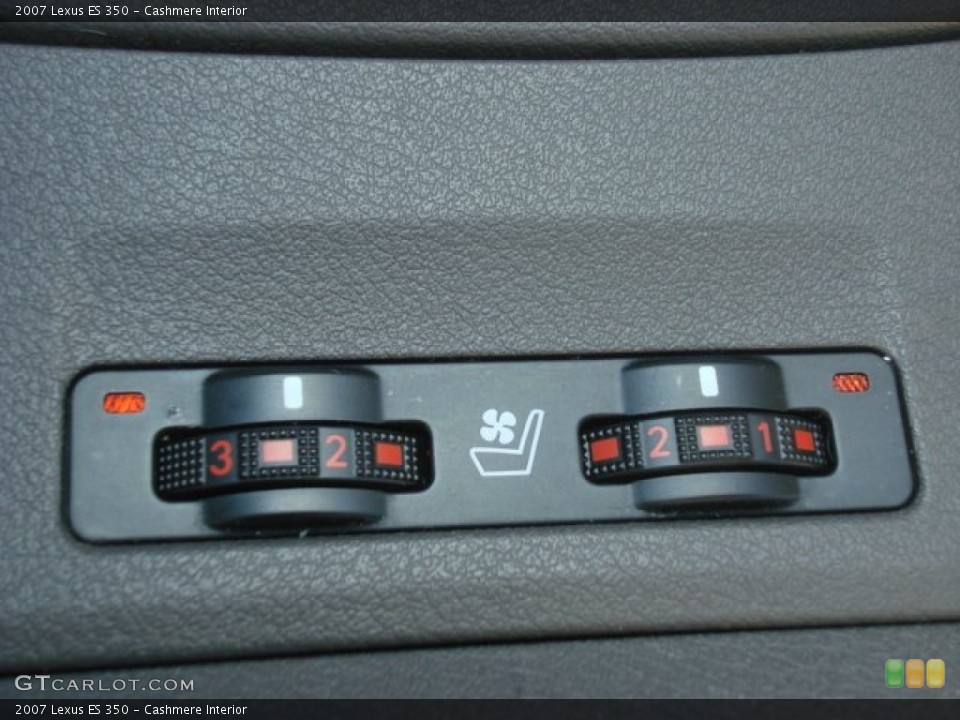 Cashmere Interior Controls for the 2007 Lexus ES 350 #72824429