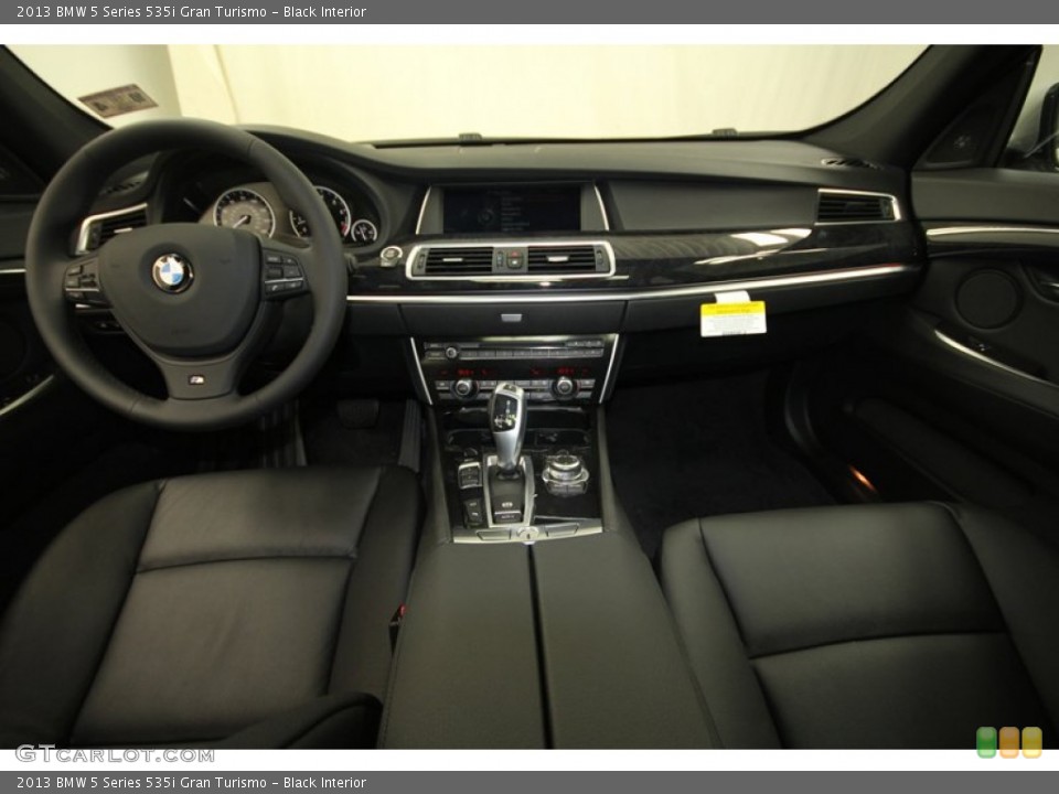 Black Interior Dashboard for the 2013 BMW 5 Series 535i Gran Turismo #72825871