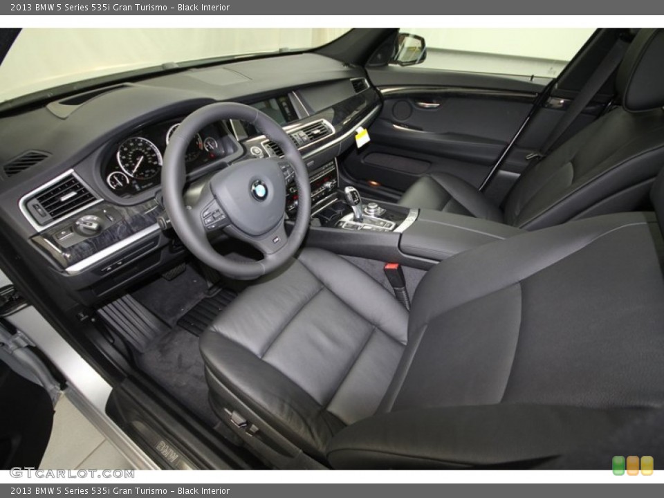 Black Interior Prime Interior for the 2013 BMW 5 Series 535i Gran Turismo #72825892