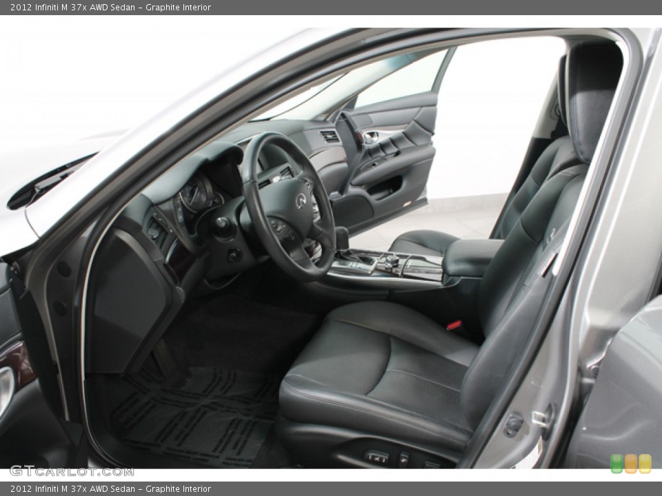 Graphite Interior Photo for the 2012 Infiniti M 37x AWD Sedan #72827436