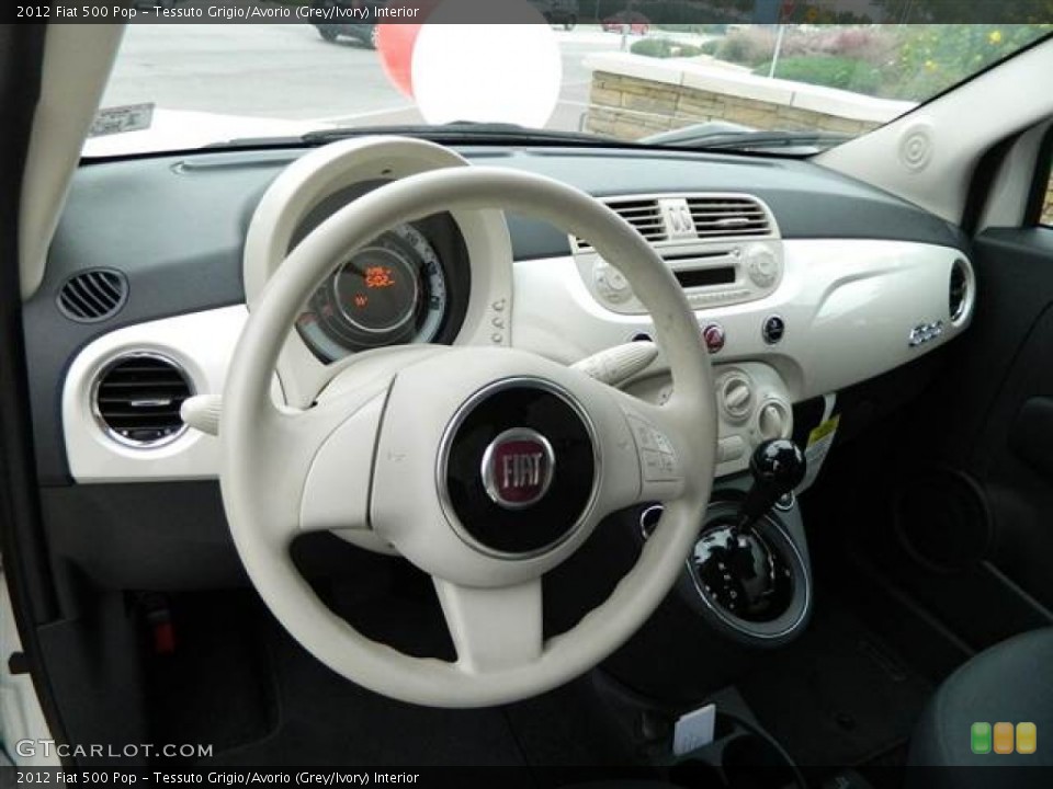 Tessuto Grigio/Avorio (Grey/Ivory) Interior Dashboard for the 2012 Fiat 500 Pop #72829833