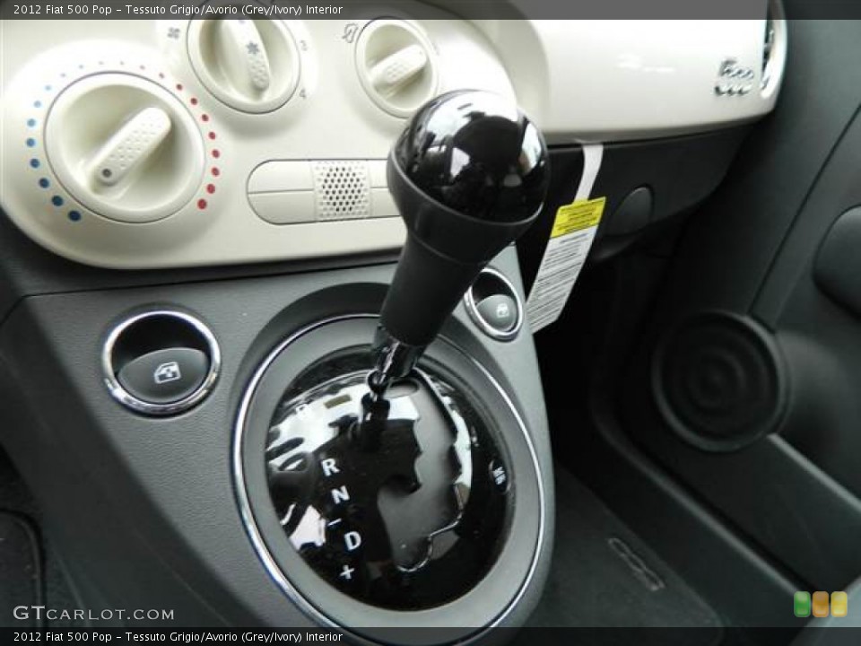 Tessuto Grigio/Avorio (Grey/Ivory) Interior Transmission for the 2012 Fiat 500 Pop #72829857