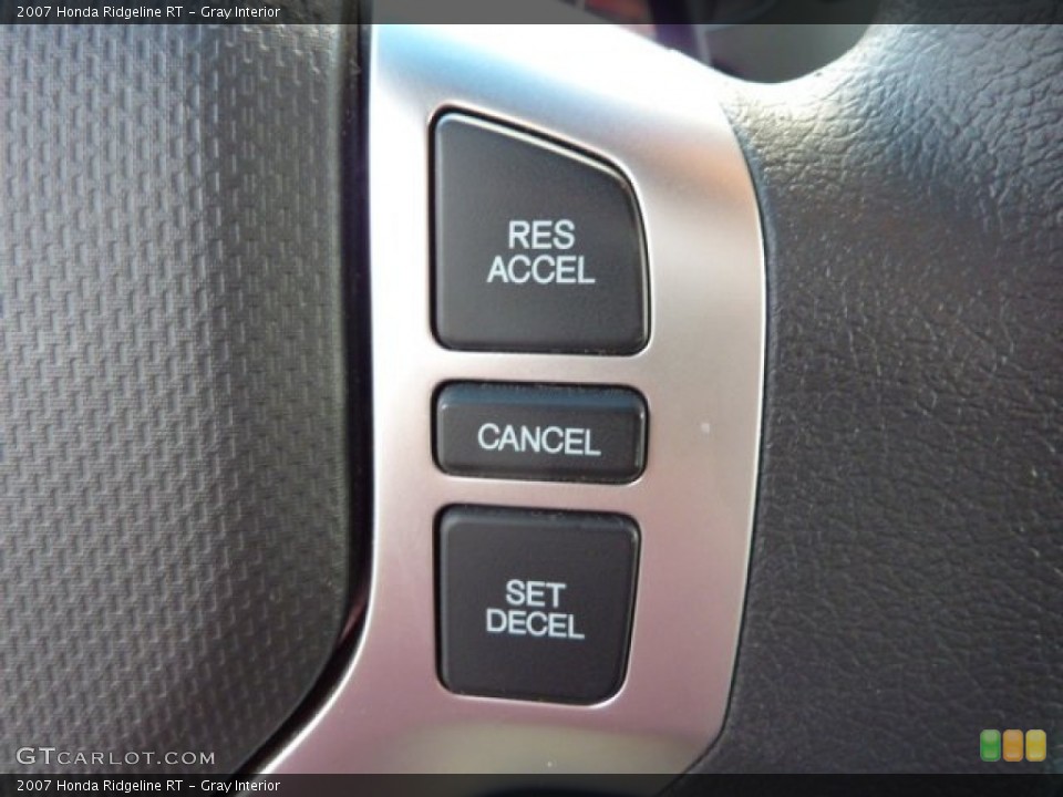 Gray Interior Controls for the 2007 Honda Ridgeline RT #72830418