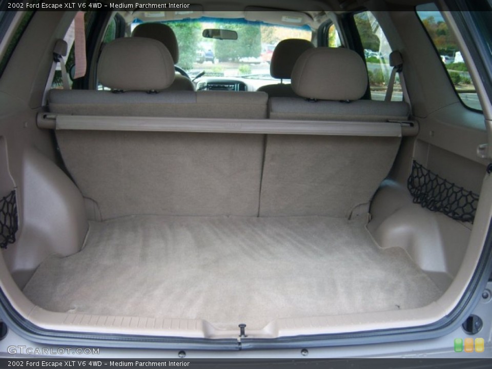 Medium Parchment Interior Trunk for the 2002 Ford Escape XLT V6 4WD #72832869