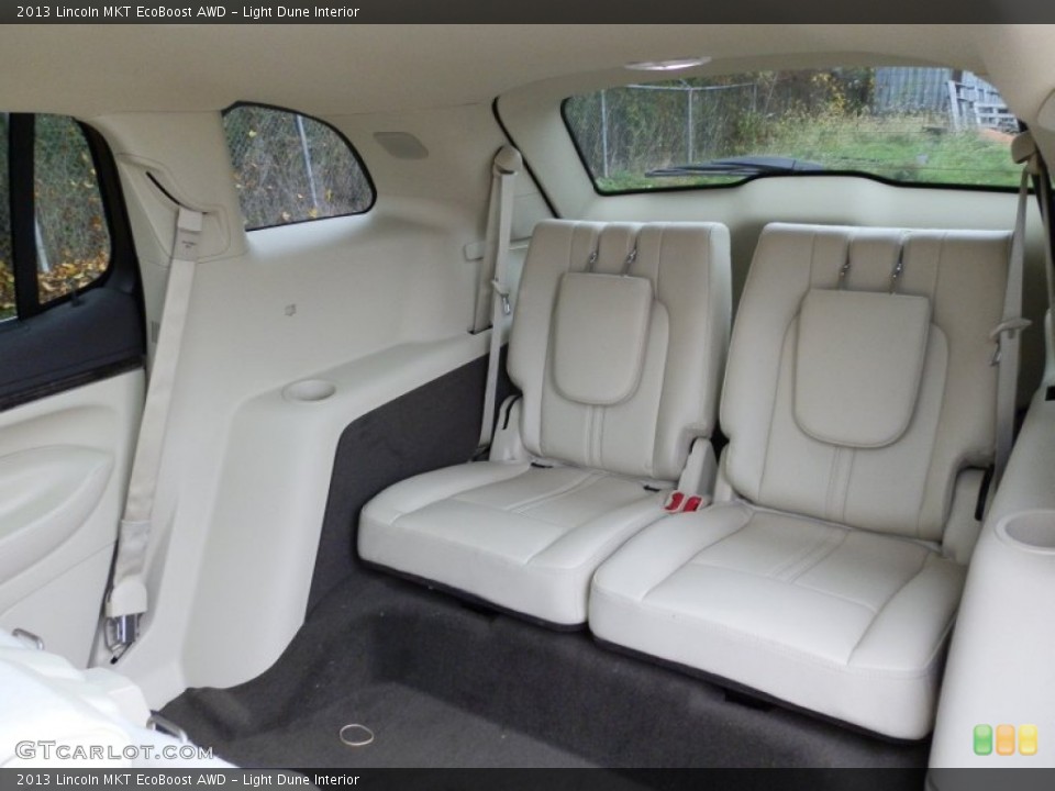 Light Dune Interior Rear Seat for the 2013 Lincoln MKT EcoBoost AWD #72839766