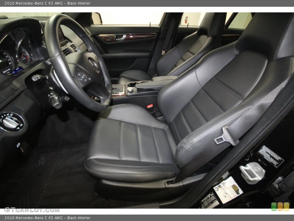 Black Interior Photo for the 2010 Mercedes-Benz C 63 AMG #72840498