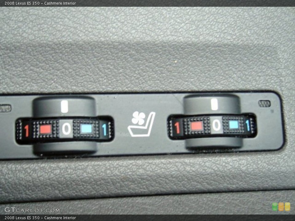 Cashmere Interior Controls for the 2008 Lexus ES 350 #72840807