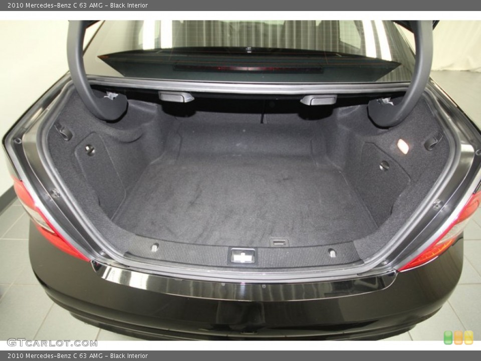 Black Interior Trunk for the 2010 Mercedes-Benz C 63 AMG #72841200