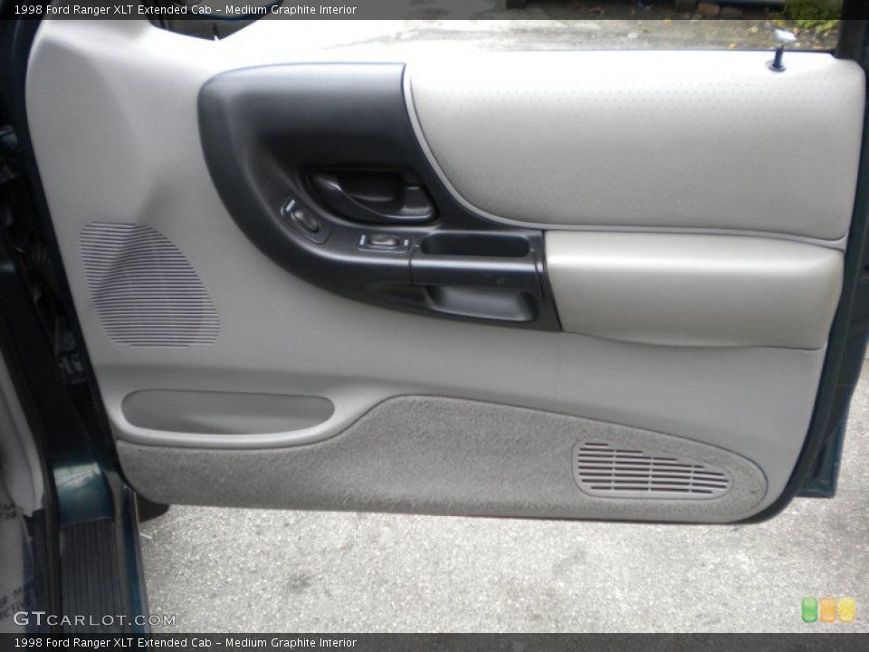Medium Graphite Interior Door Panel for the 1998 Ford Ranger XLT Extended Cab #72842940