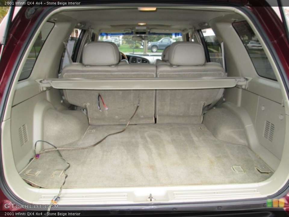 Stone Beige Interior Trunk for the 2001 Infiniti QX4 4x4 #72844956