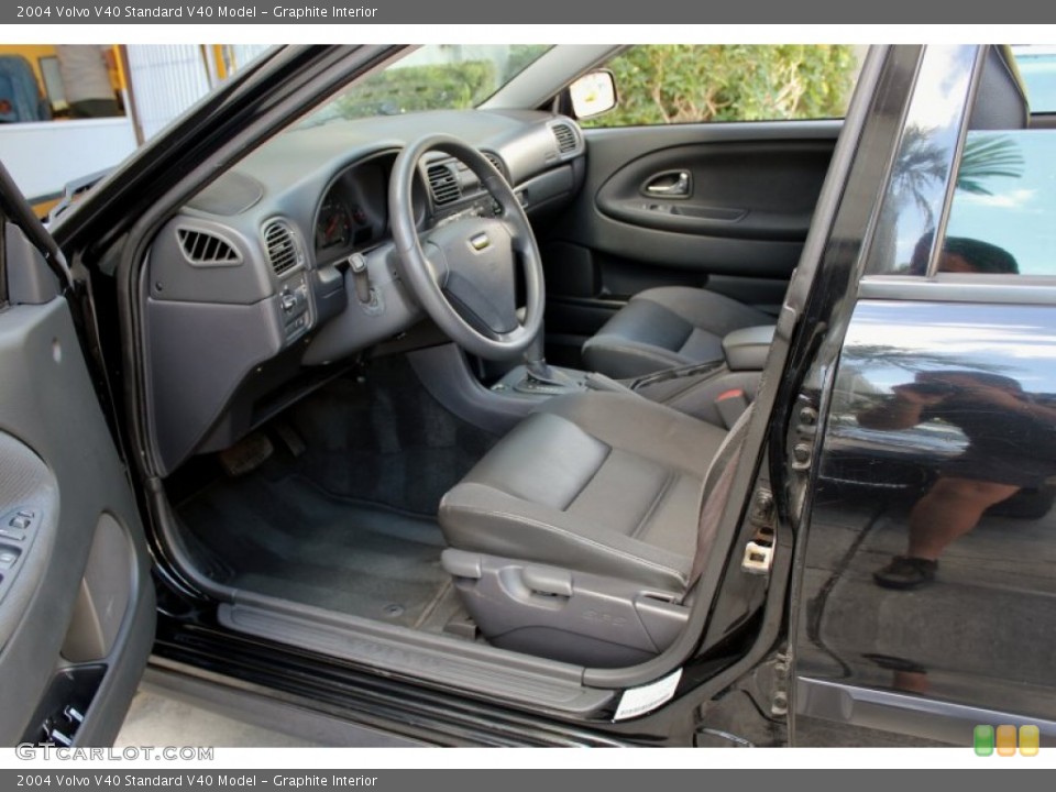 Graphite Interior Photo for the 2004 Volvo V40  #72845941