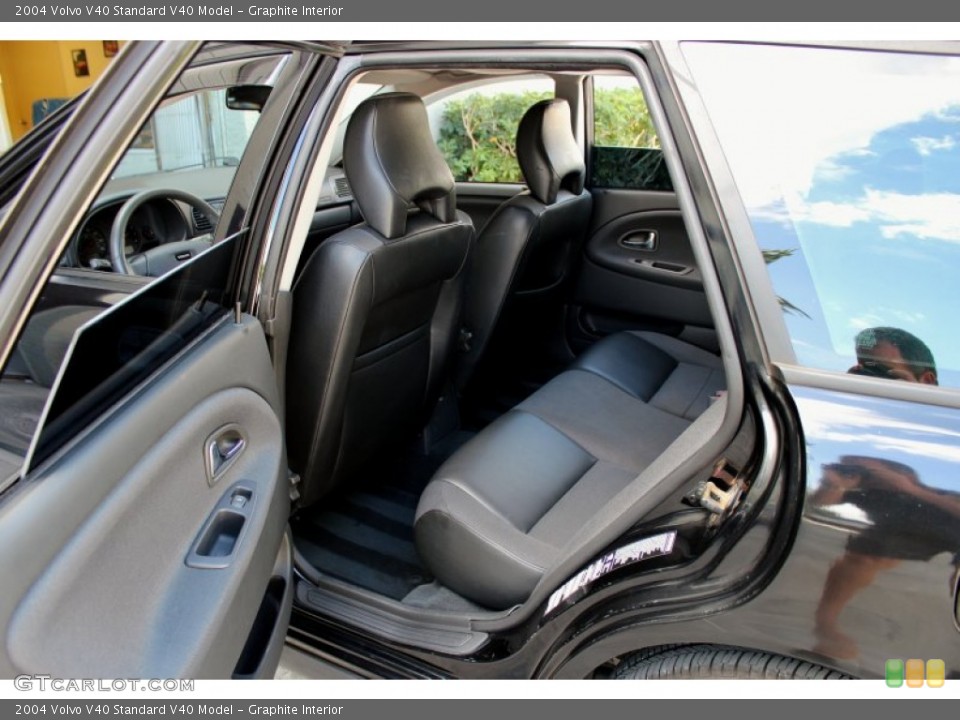 Graphite Interior Rear Seat for the 2004 Volvo V40  #72845973