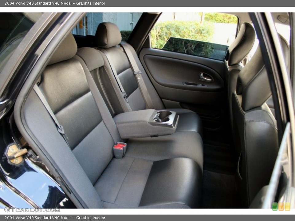 Graphite Interior Rear Seat for the 2004 Volvo V40  #72846009