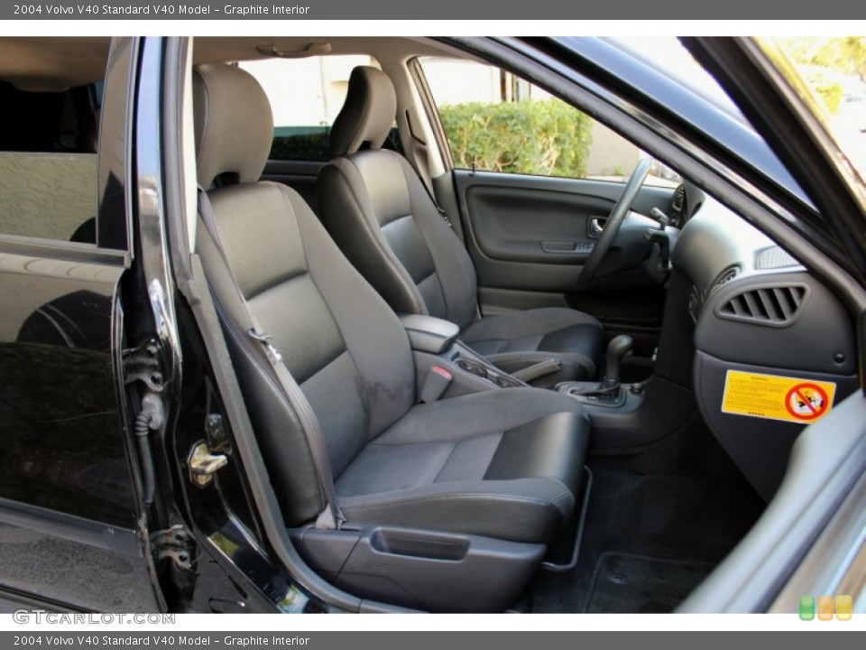 Graphite 2004 Volvo V40 Interiors