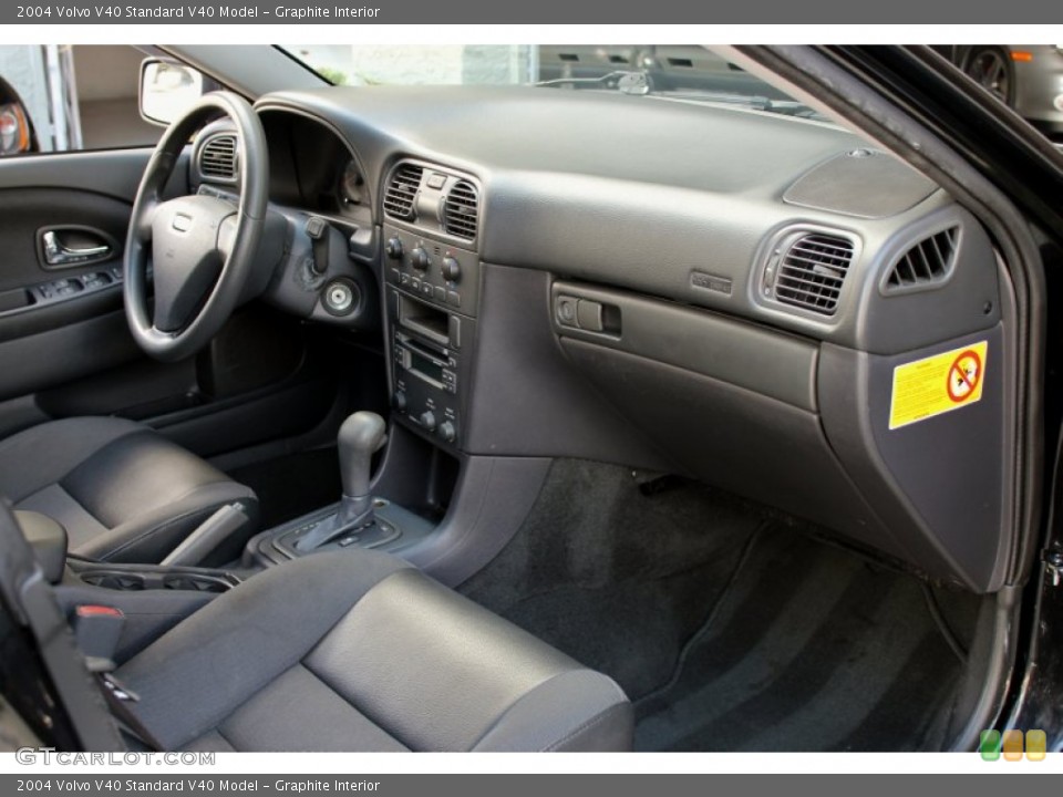 Graphite Interior Dashboard for the 2004 Volvo V40  #72846111