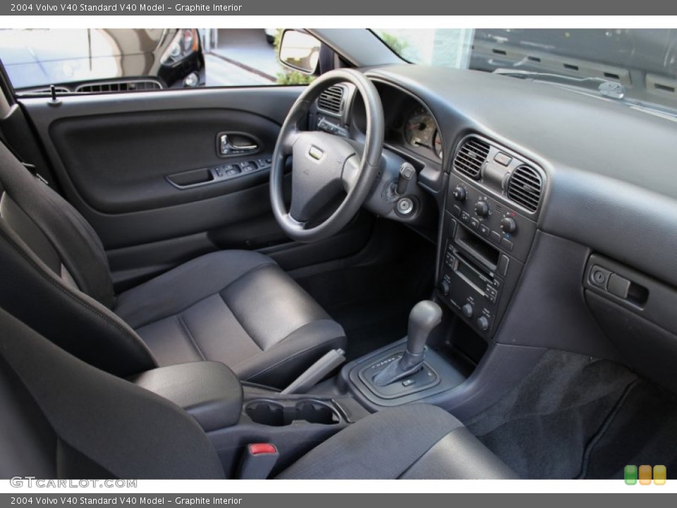 Graphite Interior Photo for the 2004 Volvo V40  #72846128