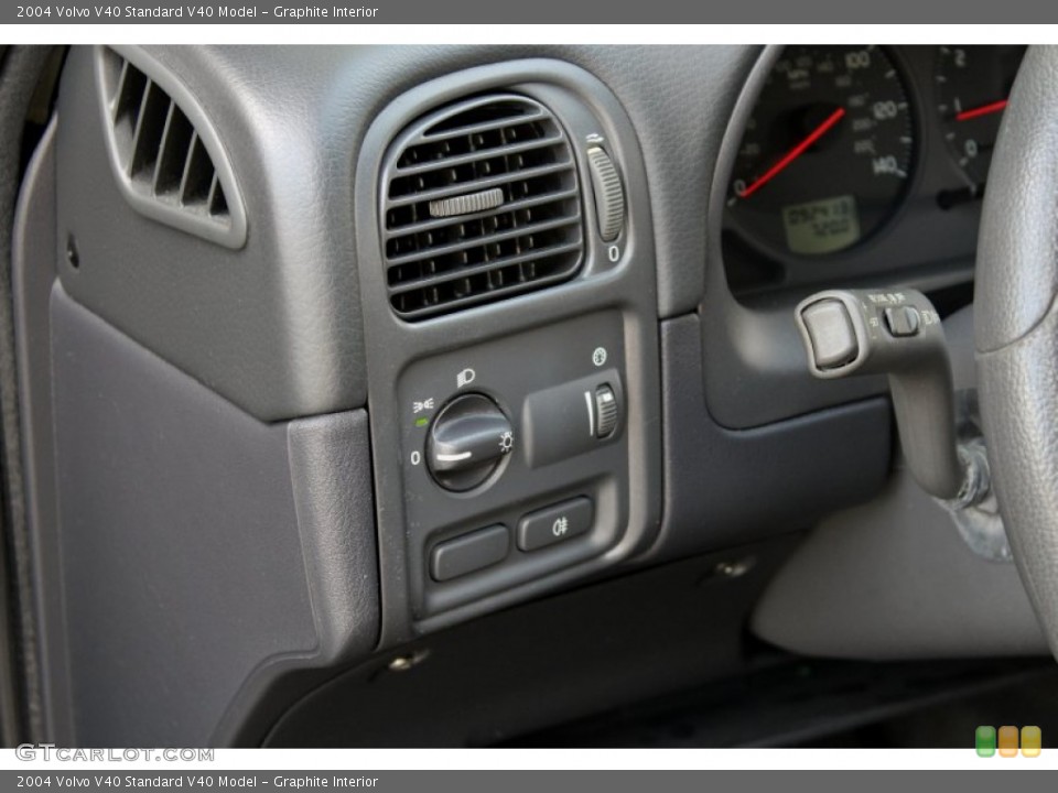 Graphite Interior Controls for the 2004 Volvo V40  #72846146