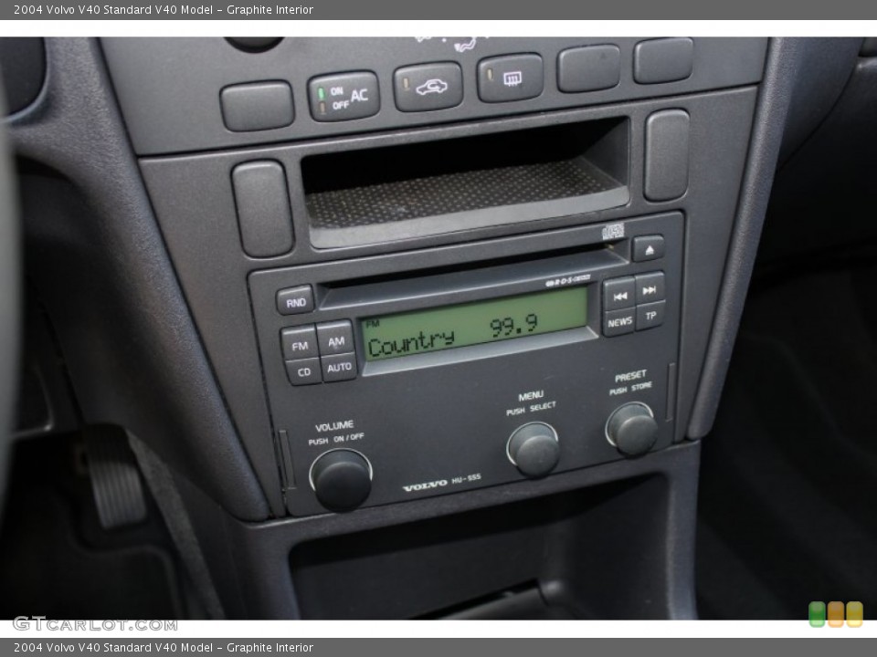 Graphite Interior Audio System for the 2004 Volvo V40  #72846213