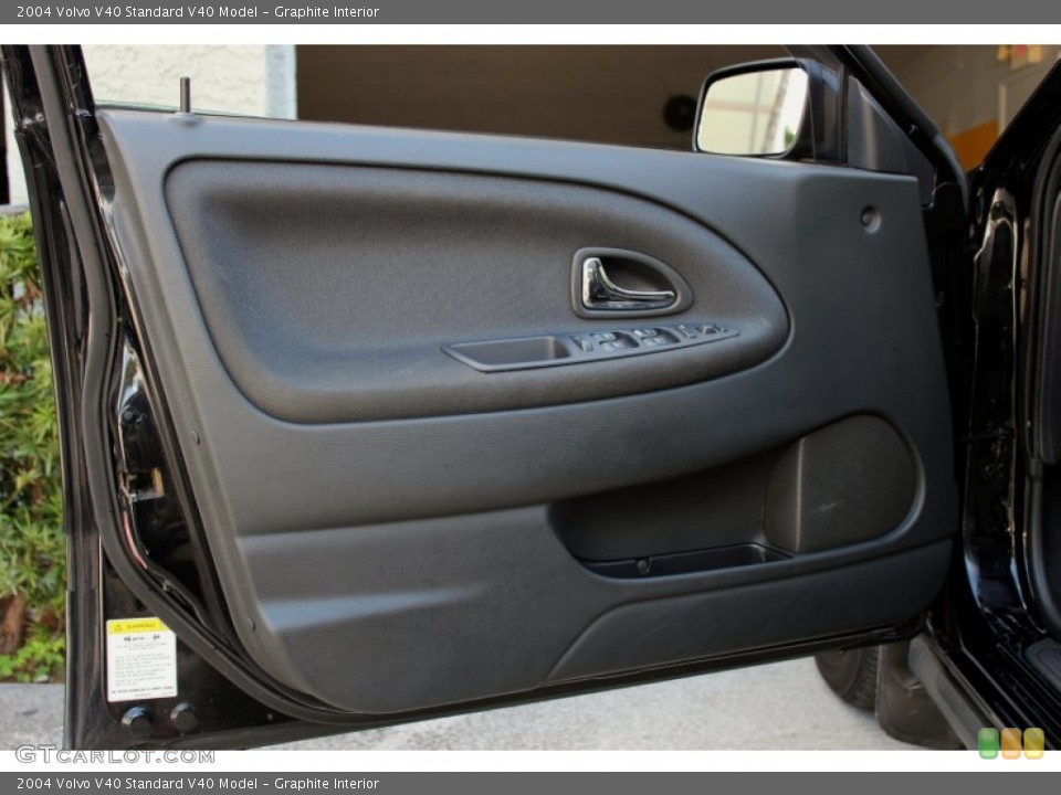 Graphite Interior Door Panel for the 2004 Volvo V40  #72846267