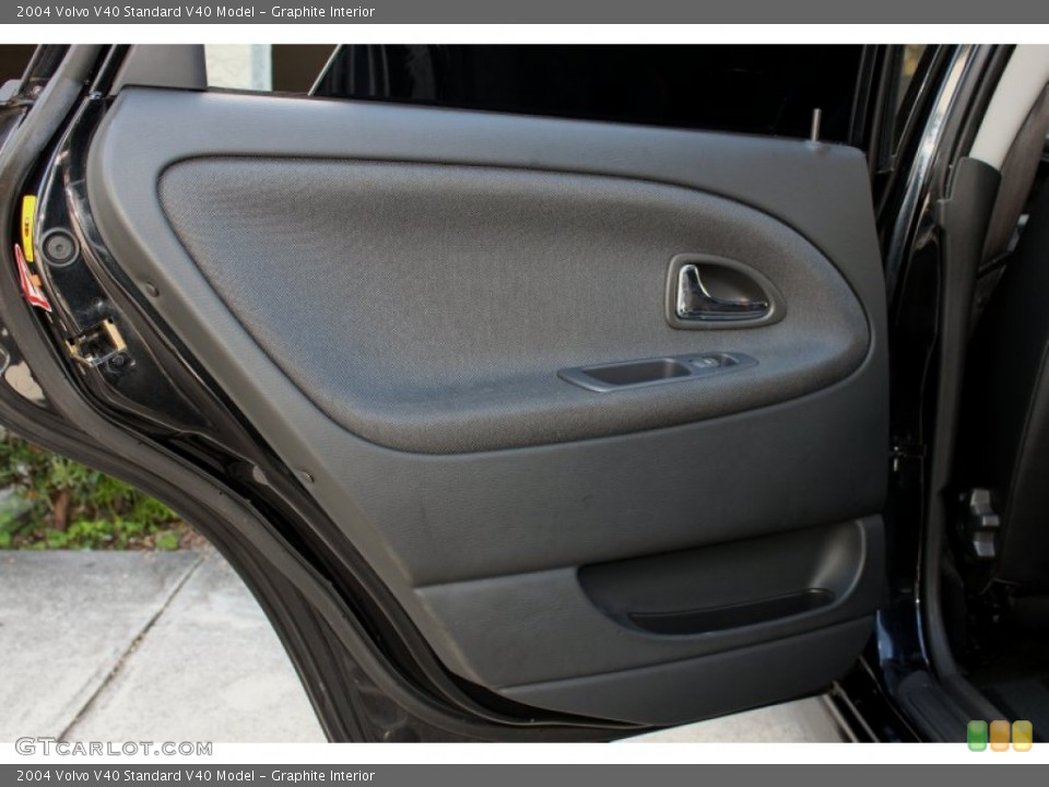 Graphite Interior Door Panel for the 2004 Volvo V40  #72846302
