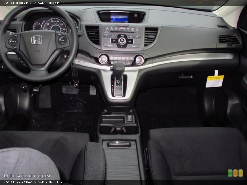 Black Interior Dashboard for the 2013 Honda CR-V LX AWD #72846309