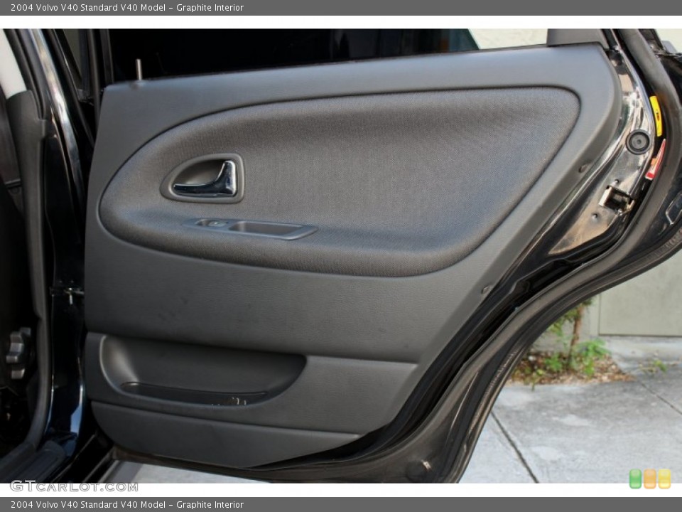 Graphite Interior Door Panel for the 2004 Volvo V40  #72846324