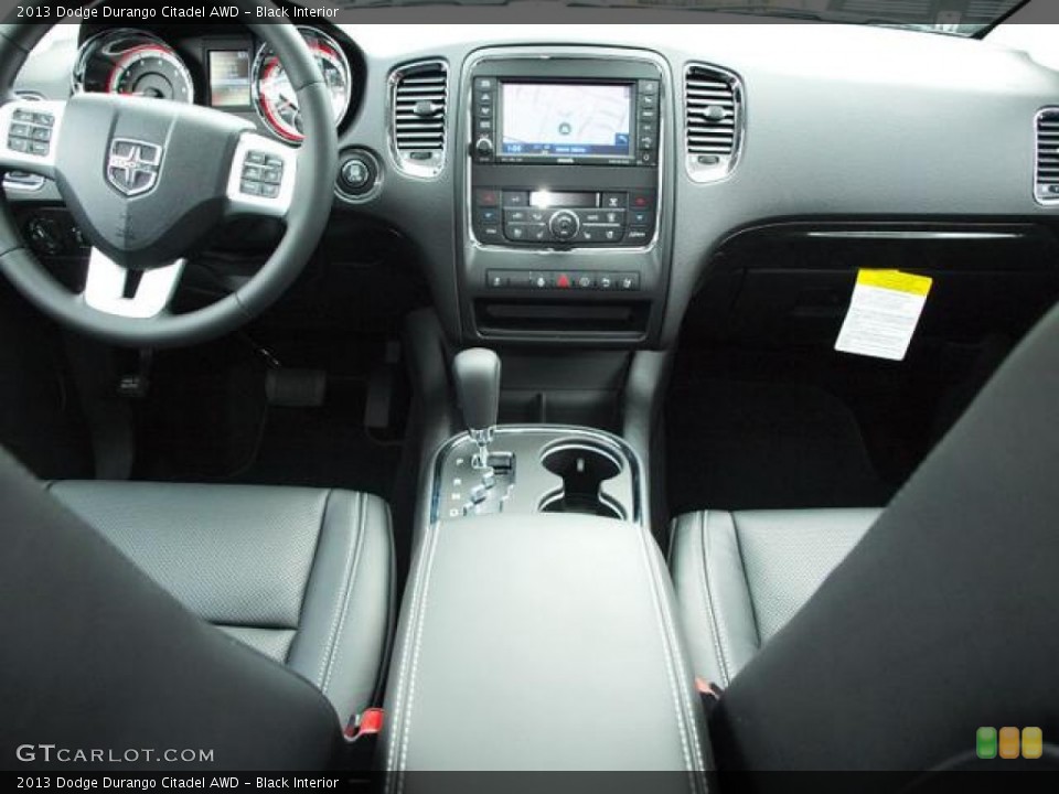 Black Interior Dashboard for the 2013 Dodge Durango Citadel AWD #72847131