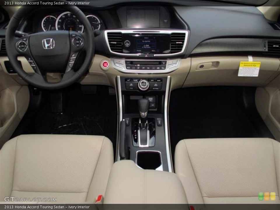 Ivory Interior Dashboard for the 2013 Honda Accord Touring Sedan #72847731