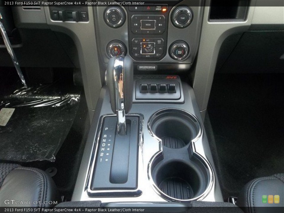 Raptor Black Leather/Cloth Interior Transmission for the 2013 Ford F150 SVT Raptor SuperCrew 4x4 #72854097