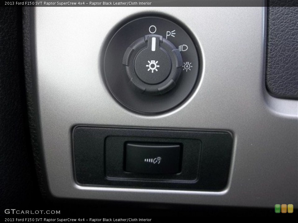 Raptor Black Leather/Cloth Interior Controls for the 2013 Ford F150 SVT Raptor SuperCrew 4x4 #72854253