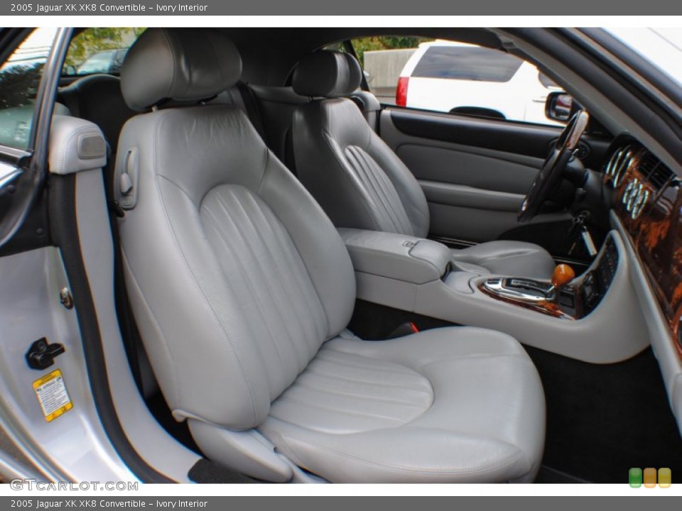 Ivory Interior Photo for the 2005 Jaguar XK XK8 Convertible #72859155