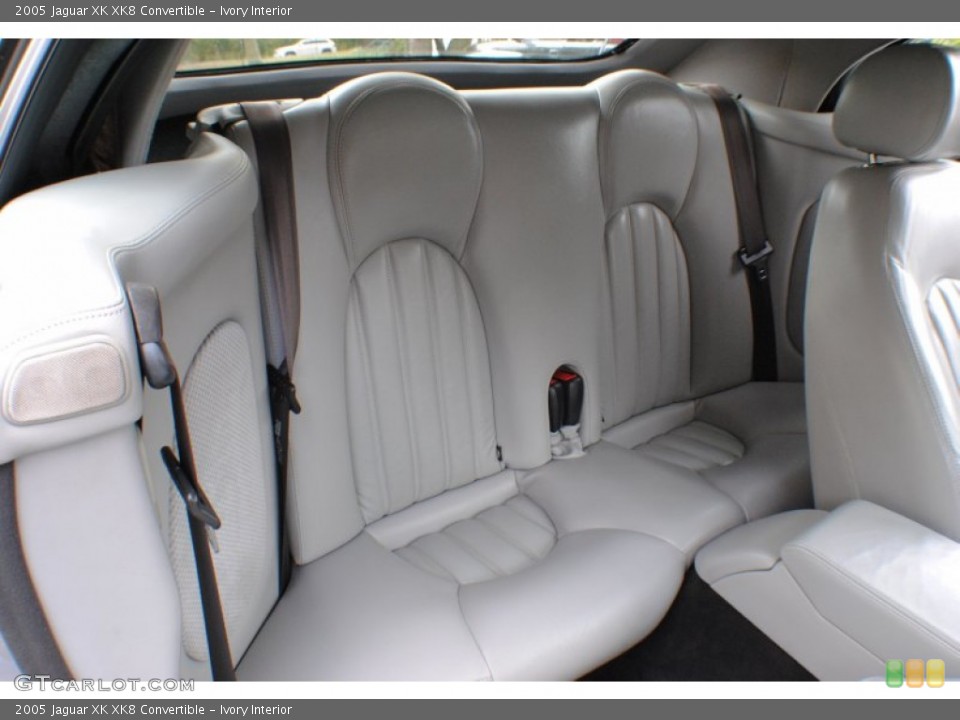 Ivory Interior Rear Seat for the 2005 Jaguar XK XK8 Convertible #72859161