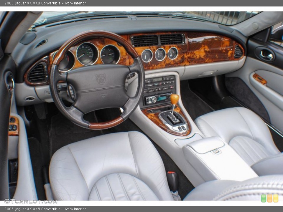 Ivory Interior Prime Interior for the 2005 Jaguar XK XK8 Convertible #72859185