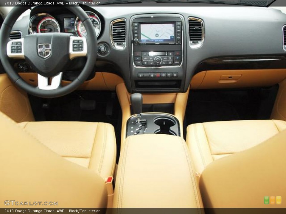 Black/Tan Interior Dashboard for the 2013 Dodge Durango Citadel AWD #72859623