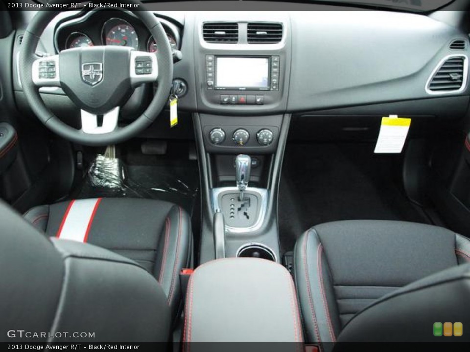 Black/Red Interior Dashboard for the 2013 Dodge Avenger R/T #72859857