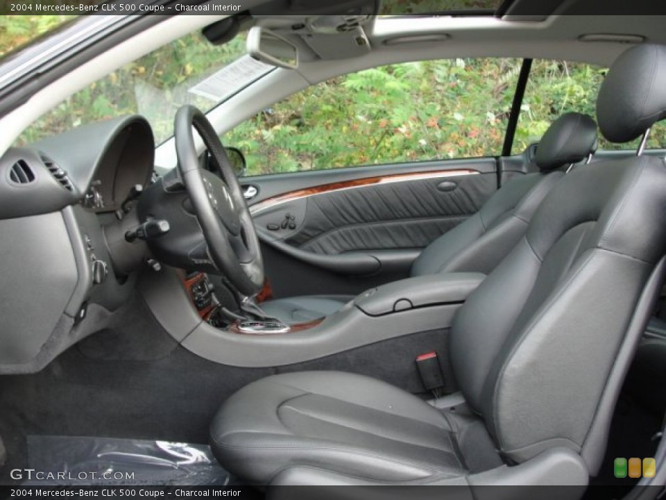 Charcoal Interior Photo for the 2004 Mercedes-Benz CLK 500 Coupe #72860817