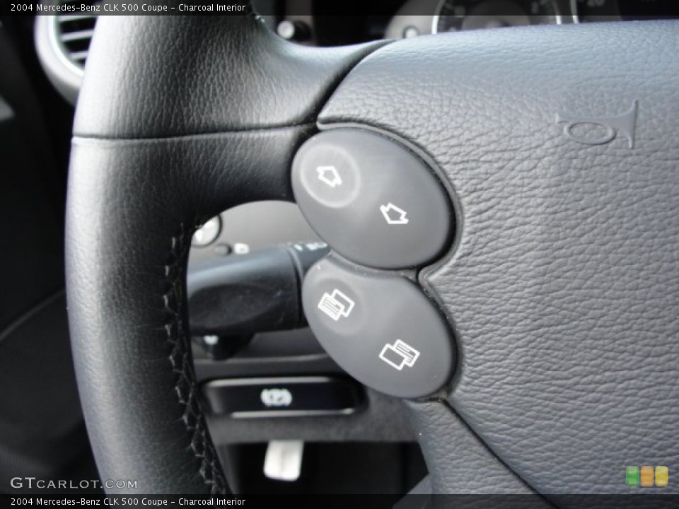 Charcoal Interior Controls for the 2004 Mercedes-Benz CLK 500 Coupe #72860949